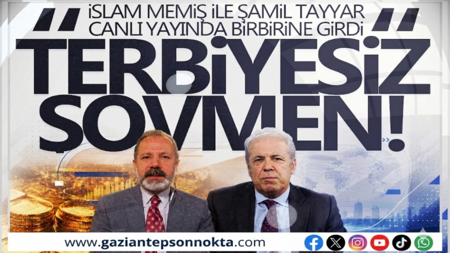 İslam Memiş ile Şamil Tayyar birbirine girdi: Terbiyesiz, şovmen