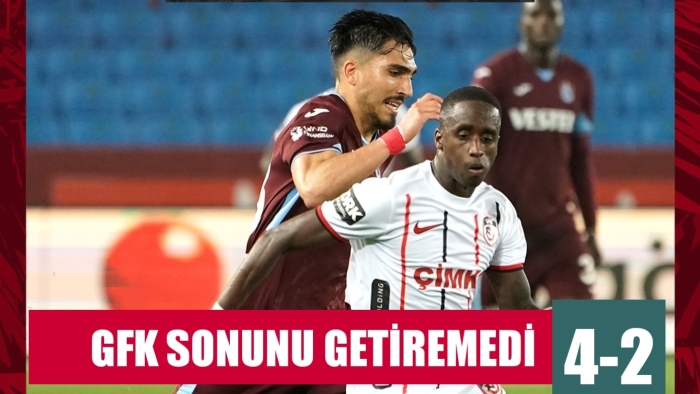 Öne geçtik ama sonunu getiremedik: 4-2