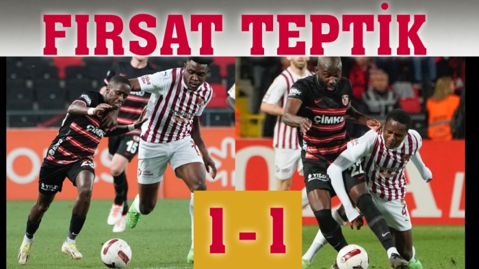 Büyük fırsatı teptik! Gaziantep FK 1-1 Hatayspor