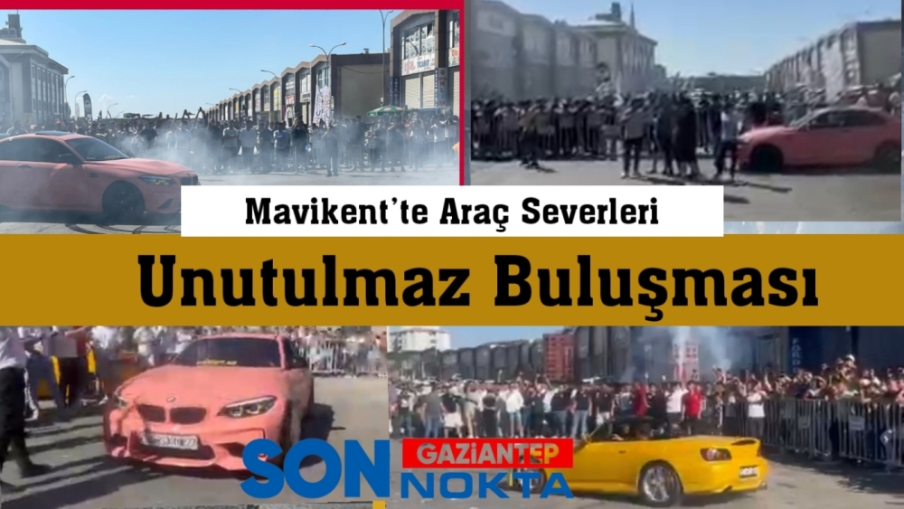 Mavikent’te Araç Severlerin Unutulmaz Buluşması
