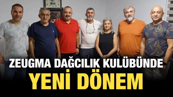 ZEUGMA DAĞCILIK KULÜBÜNDE YENİ DÖNEM