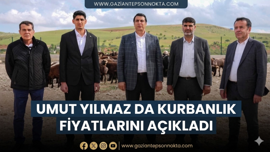 UMUT YILMAZ DA KURBANLIK FİYATLARINI AÇIKLADI