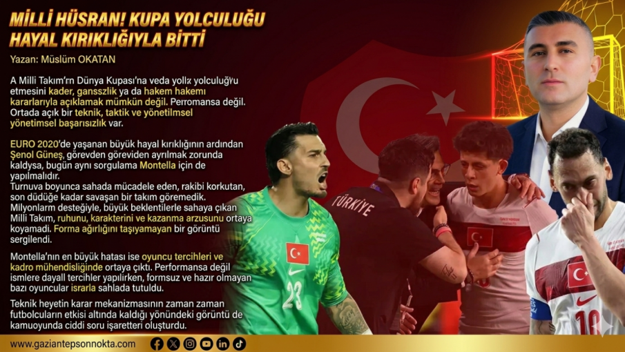 MİLLİ HÜSRAN! KUPA YOLCULUĞU HAYAL KIRIKLIĞIYLA BİTTİ