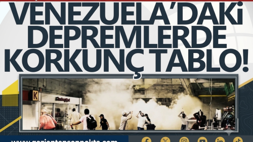 Venezuela’da peş peşe iki büyük deprem! Bölgeden ilk görüntüler geldi...
