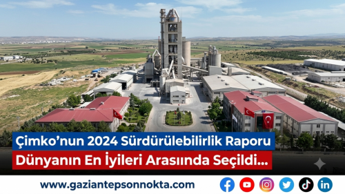 Sağlık Dünyası Çimko’nun 2024 Sürdürülebilirlik Raporu Dünyanın En İyileri Arasında Seçildi