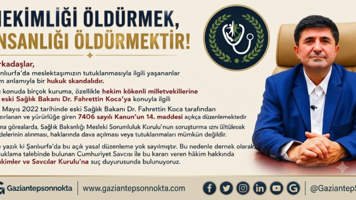 "Hekimlik Ölürse İnsan da Ölür" Çıkışı: Tutuklanan Doktor Kararı Tepki Çekti