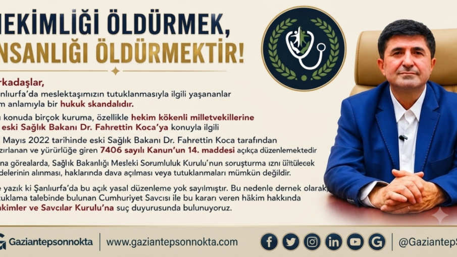 "Hekimlik Ölürse İnsan da Ölür" Çıkışı: Tutuklanan Doktor Kararı Tepki Çekti