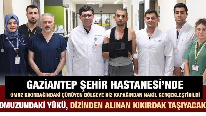 OMUZUNDAKİ YÜKÜ, DİZİNDEN ALINAN KIKIRDAK TAŞIYACAK