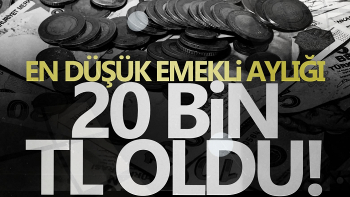TBMM’den emeklilere zam kararı: En düşük maaş 20 bin TL’ye çıkarıldı
