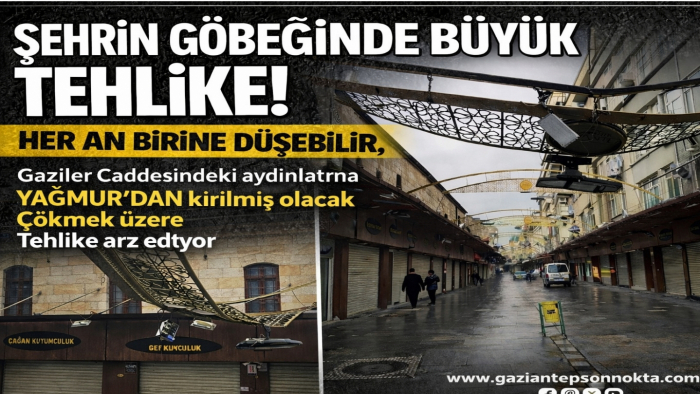 Gaziler ile Mütercim Asım’da Aydınlatma Direkleri Çökmek Üzere