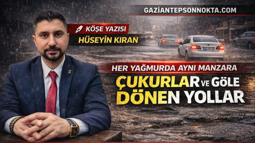 Her Yağmurda Aynı Manzara: Çukurlar ve Göle Dönen Yollar