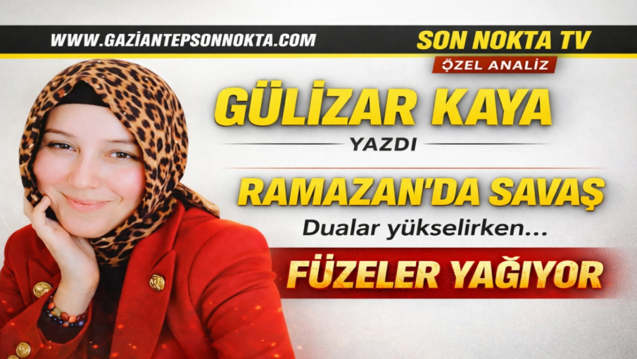 Orta doğuda Ramazan dualar yükselirken füzeler düşüyor