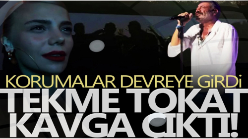 Konserde Ortalık Karıştı! Hakan Altun Sahnedeyken Kavga Çıktı