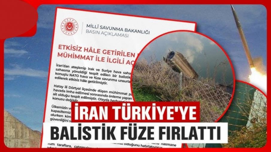 Son dakika! NATO etkisiz hale getirdi: İran'dan Türkiye'ye 4. füze