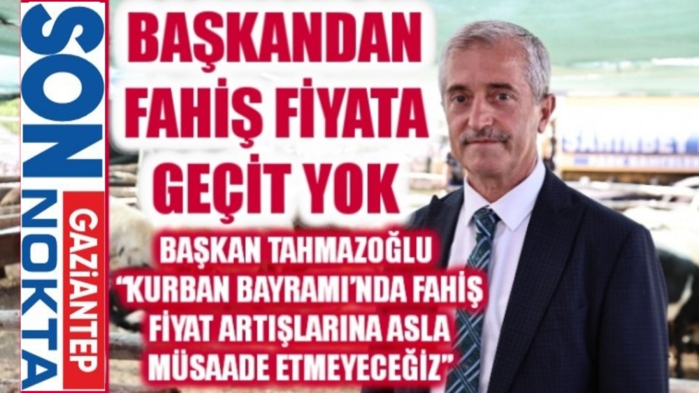 Başkan Tahmazoğlu Uyardı!