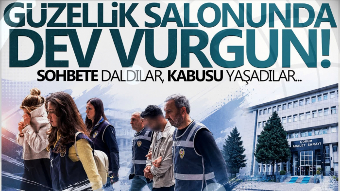 Güzellik salonunda sohbet bahanesiyle 425 bin TL'lik vurgun!