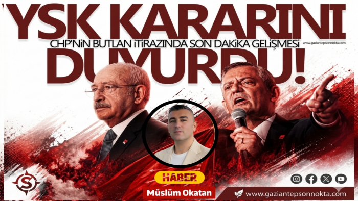 YSK, CHP'nin itirazını reddetti