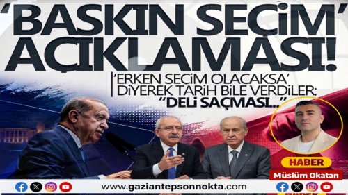 AK Parti’den ‘baskın seçim’ açıklaması! ‘Erken seçim olacaksa’ diyerek tarih bile verdiler