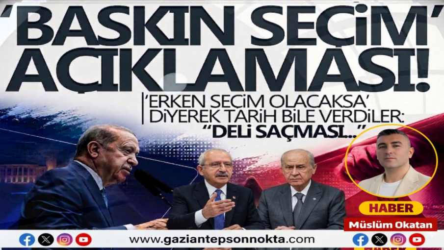 AK Parti’den ‘baskın seçim’ açıklaması! ‘Erken seçim olacaksa’ diyerek tarih bile verdiler