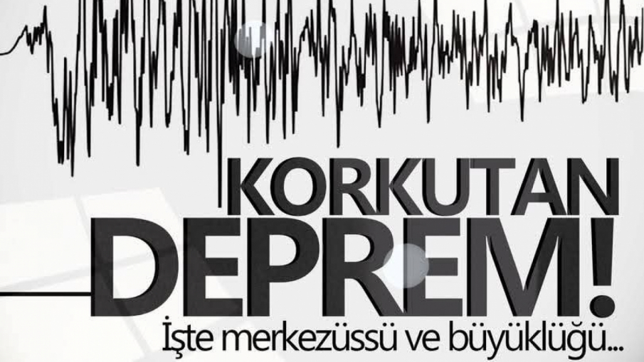 Adana'da korkutan deprem!