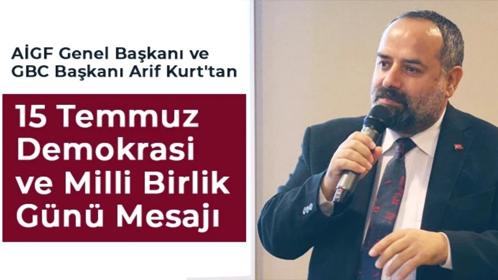 Başkan Arif Kurt:“15 Temmuz ve Terörle Mücadelede Medya, tarihe not düşen bir direnişin parçasıdır”