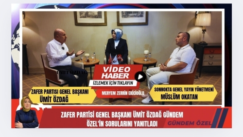 ÜMİT ÖZDAĞ SONNOKTA TV’YE ÇARPICI AÇIKLAMALARDA BULUNDU: “TÜRKİYE BASKIN SEÇİME GİDİYOR!”