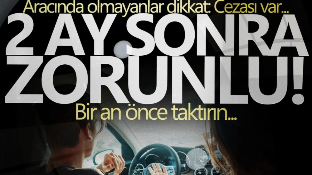 Araç içi kamerası için süre daralıyor! Taktırmayan muayeneden geçemeyecek