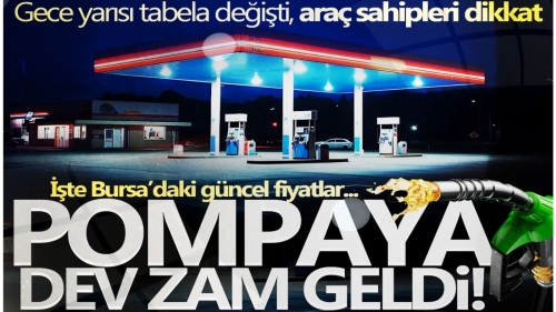 Akaryakıttaki dev zam tabelaya yansıdı: Şu ana kadar böylesi görülmedi
