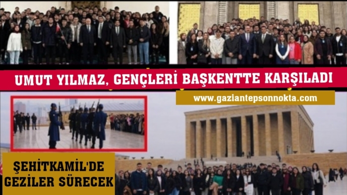 Yılmaz gençlerle Ankara’yı gezdi