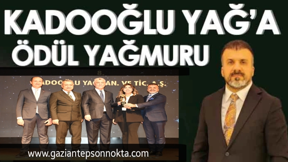 Kadooğlu Yağ’a İhracatın Yıldızı Ödülü