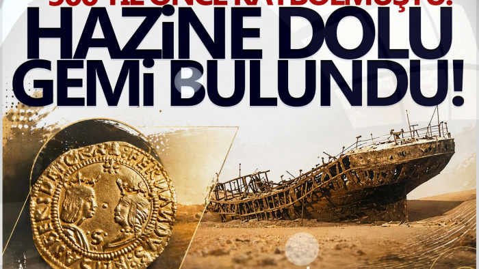 Namib Çölü’nde 500 yıllık gemi keşfi! Hazine çıktı..