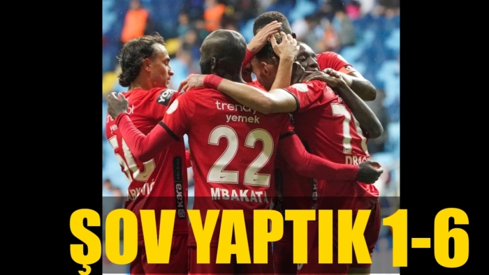 Gaziantep Fk'dan mükemmel galibiyet!