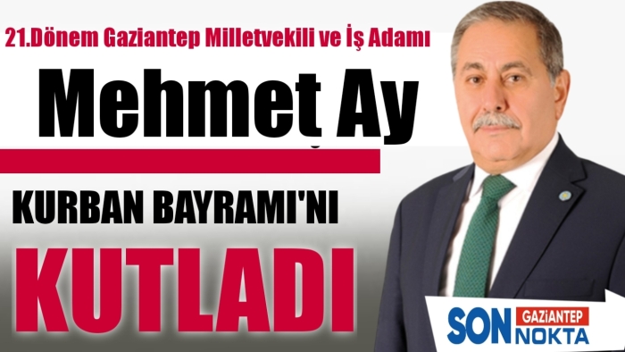 Mehmet Ay, Kurban Bayramı Mesajı