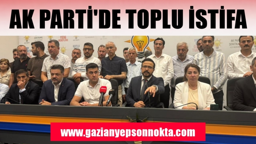 Flaş gelişme: AK Parti'de toplu istifa!