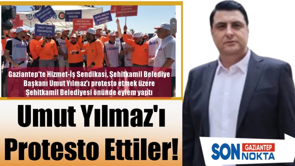 Son dakika: Umut Yılmaz'ı protesto ettiler!