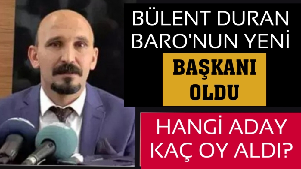 BÜLENT DURAN BARO’NUN YENİ BAŞKANI OLDU