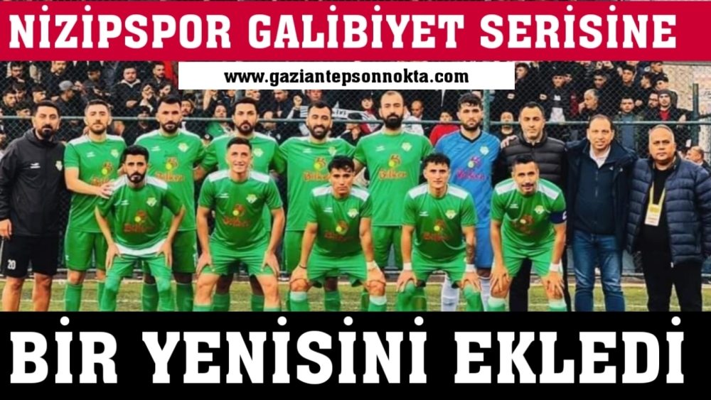 Nizip Spor,1969 Spor'u 1-0 Yenerek Üçüncü Galibiyetini Aldı