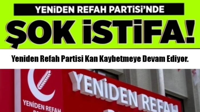 Gaziantep Yeniden Refah'ta Şok İstifa. 3 Meclis üyesi Parti'den istifa etti