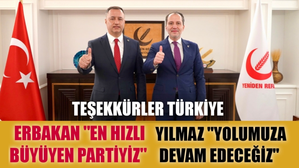 TEŞEKKÜRLER TÜRKİYE