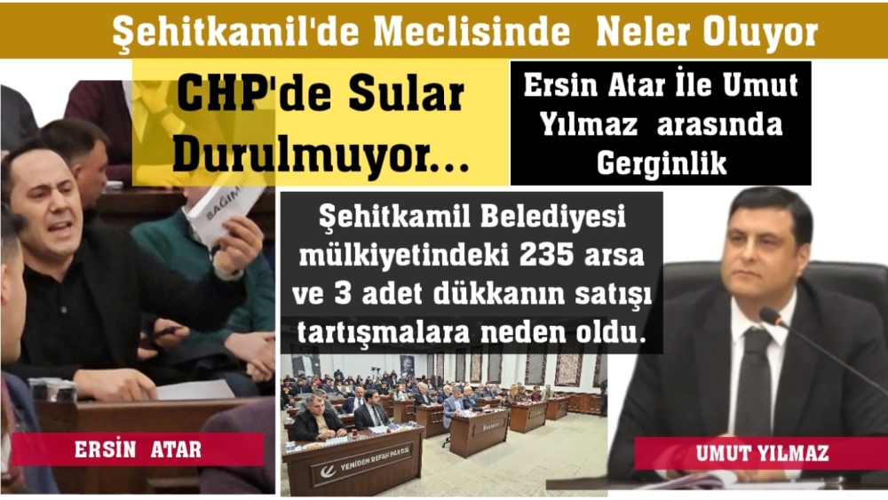 CHP'de Sular Durulmuyor... Ersin Atar İle Umut Yılmaz  arasında Gerginlik