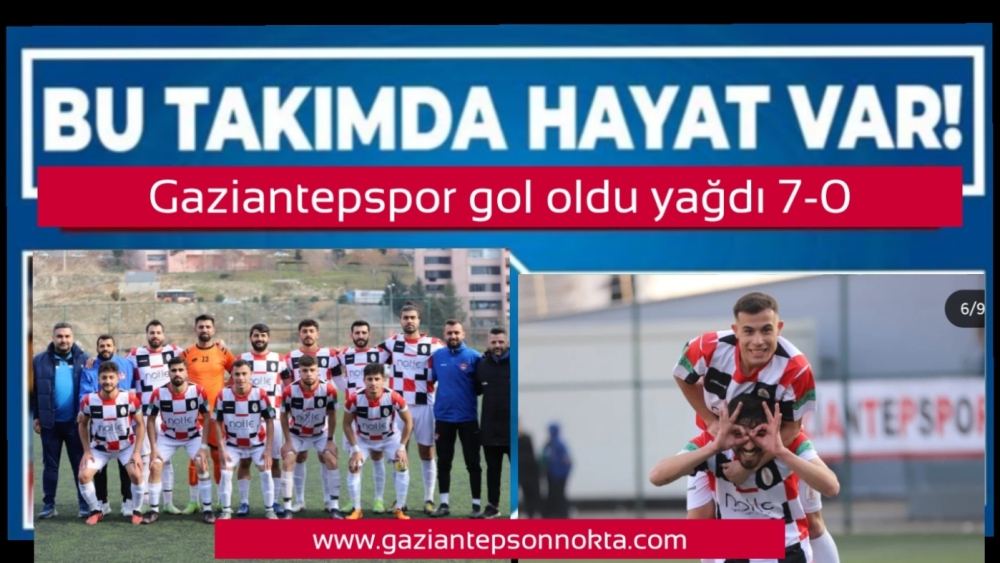 BU TAKIMDA HAYAT VAR!  Gaziantepspor futboluyla izleyenleri büyüledi