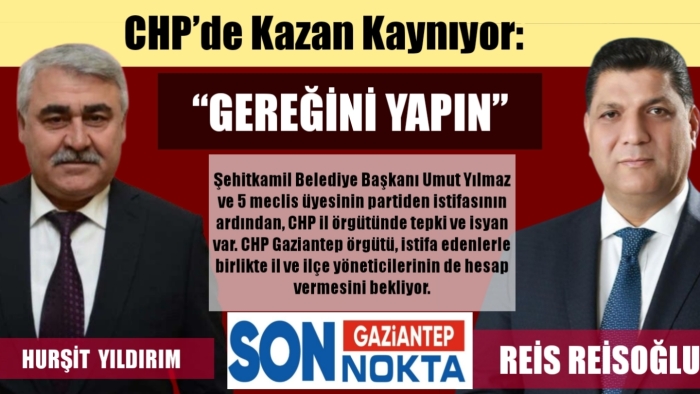 CHP’de kazan kaynıyor: “ 'Hesap verme zamanı'   ”