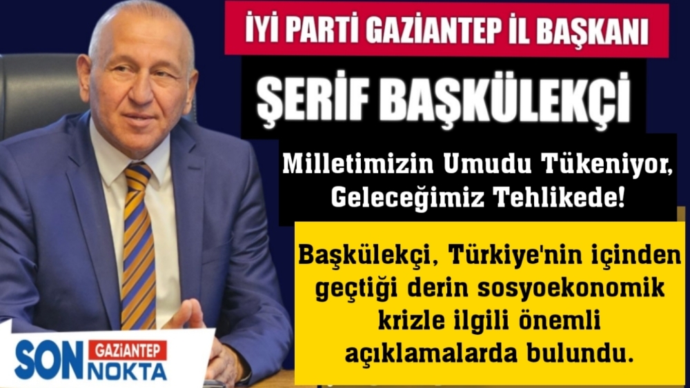 Milletimizin Umudu Tükeniyor, Geleceğimiz Tehlikede!