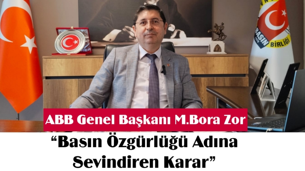 “Basın Özgürlüğü adına sevindiren karar”