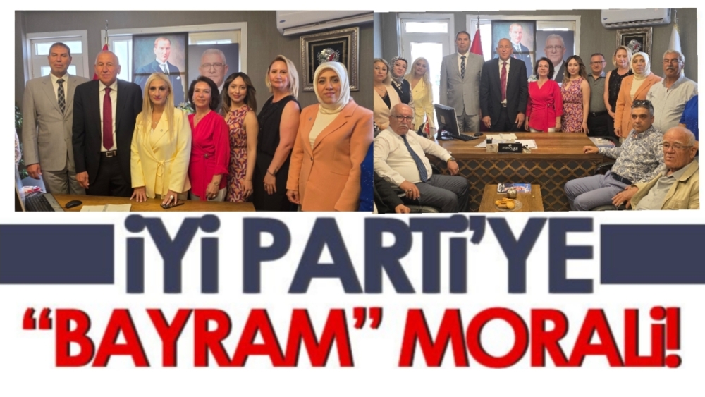 İYİ Parti'de bayramlaşma törenine yoğun ilgi