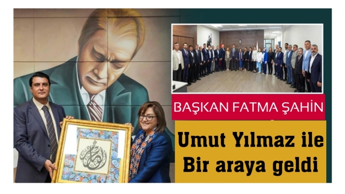 Fatma Şahin, Umut Yılmaz ile bir araya geldi