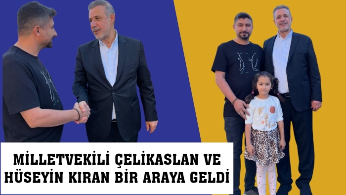 GAZİANTEP’TE ÖNEMLİ BULUŞMA: AK PARTİ MİLLETVEKİLİ ÇELİKASLAN VE İŞ İNSANI KIRAN BİR ARAYA GELDİ