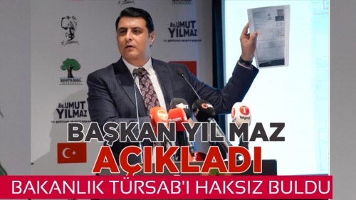 BAŞKAN YILMAZ AÇIKLADI, BAKANLIK TÜRSAB’I HAKSIZ BULDU