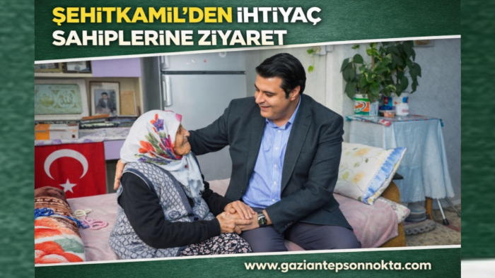 ŞEHİTKAMİL’DEN İHTİYAÇ SAHİPLERİNE TEKERLEKLİ SANDALYE  BAŞKAN YILMAZ BİZZAT TESLİM ETTİ