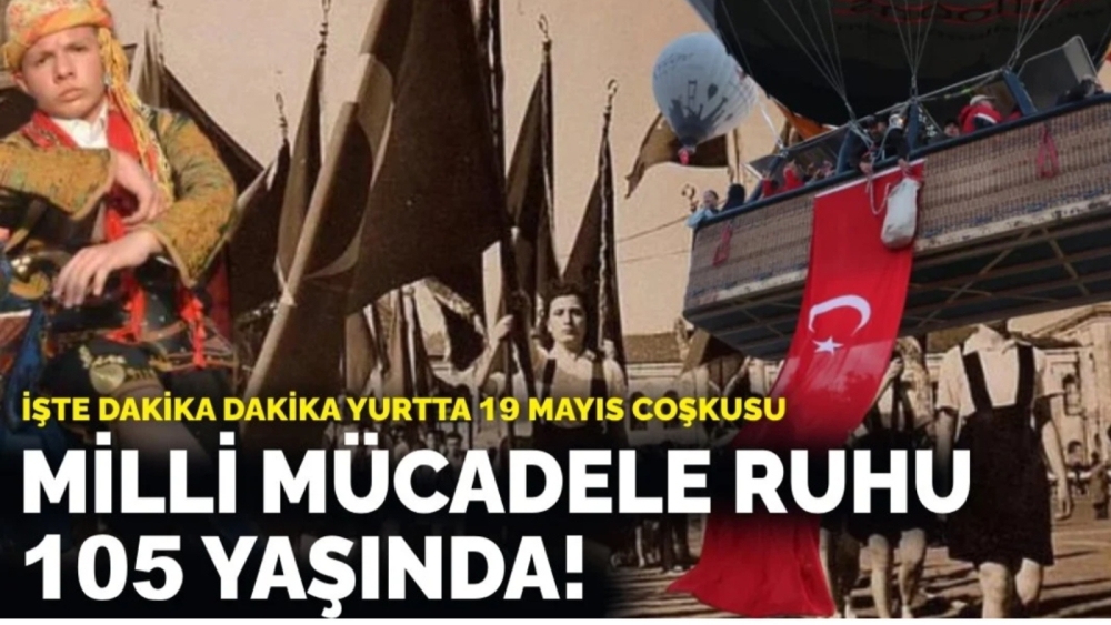 Milli mücadele ruhu 105 yaşında!